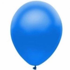 BALÃO 7 LISO AZUL TURQ. (PC COM50)