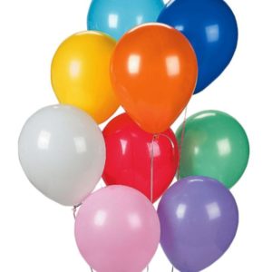 BALÃO 7 LISO SORTIDO    (PC COM50) em Pinhalzinho SP