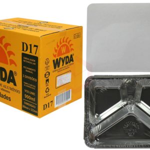 BAND ALUMÍNIO WYDA 3 DIVISORIAS D17