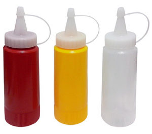 BISNAGA PARA MOLHOS PEQUENO  AMARELA 200ML em Pinhalzinho SP