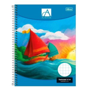 CADERNO 01X1 QUADRICULADO UNIV. 96 FOLHAS em Pinhalzinho SP