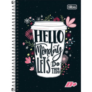 CADERNO  1/4 ESPIR C.DURA 200F TILIBRA D+ em Pinhalzinho SP