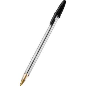 CANETA BIC CRISTAL DURA+ PRETA  (CX COM50)(1402)