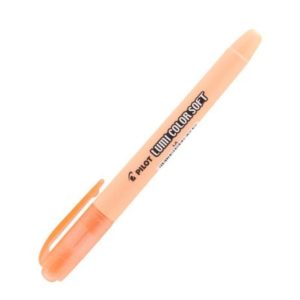 CANETA MARCA TEXTO LUMICOLOR PASTEL LARANJA em Pinhalzinho SP