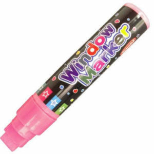 CANETA PARA VIDRO WINDOW MARKER ROSA