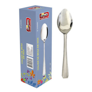 CATUAI - COLHER DE MESA EM INOX (CX COM12) em Pinhalzinho SP