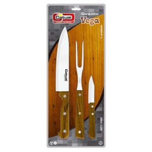 CATUAI - CONJUNTO VEGA COM3 PEÇAS EM INOX (PCT COM3) em Pinhalzinho SP