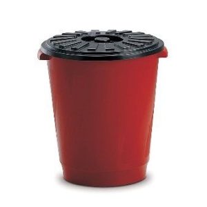 CESTO PARA LIXO FECHADO COL 30 LTS em Pinhalzinho SP