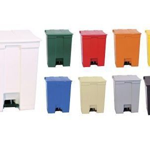 CESTO PLÁSTICO QUADRADO COMPEDAL 30L - CORES em Pinhalzinho SP