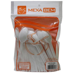 COLHER DESC PARA REFEIÇÃO LEVE MEXA BEM        (PCT COM50)  (CX COM20) em Pinhalzinho SP