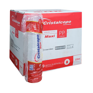 COPO PP 330 ML CRISTALCOPO (PCT COM050) (CX COM1000) em Pinhalzinho SP