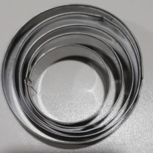 CORTADOR DE BISCOITO REDONDO (COM 5 UNID)