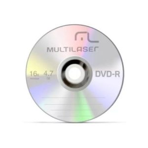 DVD-R GRAVAVEL  120MIN 4.7G 16/8X em Pinhalzinho SP