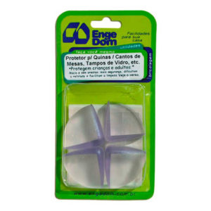 ENGEDOM - PROTETOR QUINAS/CANTO 1,7CM 42X42X23MM (PC COM04)REF:2112 em Pinhalzinho SP