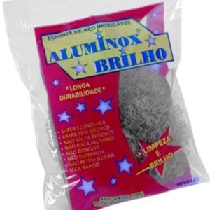 ESPONJA DE AÇO INOXIDAVEL ALUMINOX