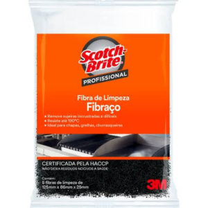 ESPONJA FIBRA LIMP FIBRAÇO SCOTCH-BRITE (PCT COM05)