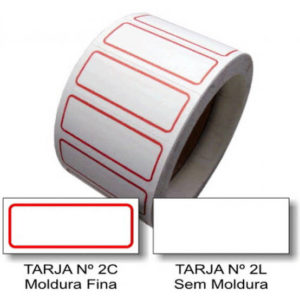 ETIQUETA 2L 30X20MM (RL COM 450) em Pinhalzinho SP