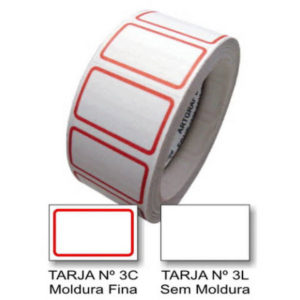 ETIQUETA 3L 30X40MM (RL COM 250) em Pinhalzinho SP