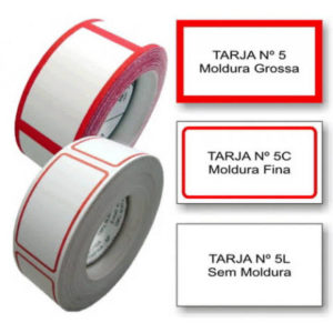 ETIQUETA 5L 61X40MM (RL COM 50)