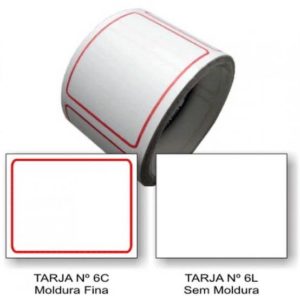 ETIQUETA 6L 60X96MM (RL COM 100) (53309)