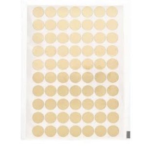 ETIQUETA REDONDA OURO    15MM (PCT COM210) (52524) em Pinhalzinho SP