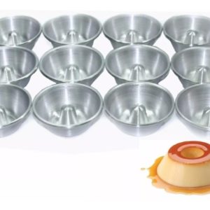 FORMA *ALUMÍNIO MINI PUDIM N°04 10X6,3X3,5 (PCT COM12) em Pinhalzinho SP