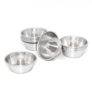 FORMA *ALUMÍNIO MINI PUDIM RETO 7,2X3,8 (PCT COM12)