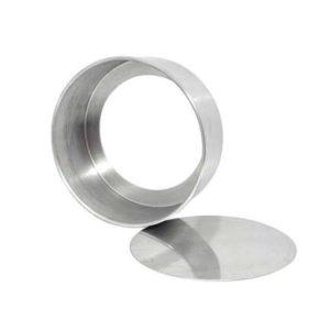 FORMA *ALUMÍNIO PARA BOLO FUNDO FALSO BAIXA (05) N°22