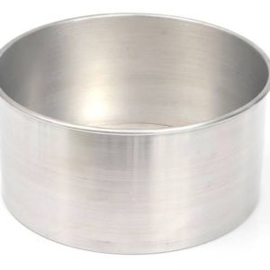 FORMA *ALUMÍNIO PARA BOLO FUNDO FIXO ALTA (10) N°30