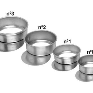 FORMA *ALUMÍNIO PÃO DE MEL FUNDO FALSO N°02 (PCT COM12) em Pinhalzinho SP