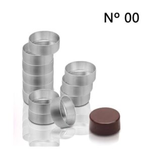 FORMA *ALUMÍNIO PÃO DE MEL N°00 4,0X2,1 (PCT COM12)