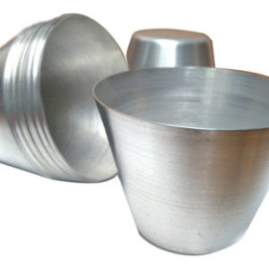 FORMA *ALUMÍNIO PUDIM SOBREM. N°03 PETIT GATEAU 08X05X06 (PCT COM12)