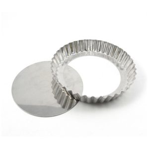 FORMA *ALUMÍNIO TORTA CRESPA FUNDO FALSO N°13 em Pinhalzinho SP