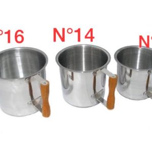 FORT-LAR - CANECAO EXTRA POL. COM CABO MADEIRA N.16