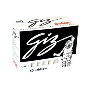 GIZ ESCOLAR BRANCO CALAC (CX COM50)