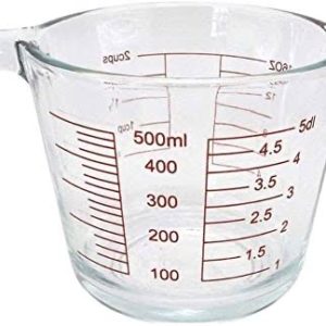 JARRA DE VIDRO MEDIDORA  500ML em Pinhalzinho SP
