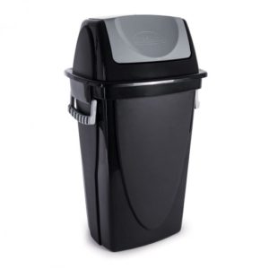 CESTO PARA LIXO COM TAMPA BASC ECOB 058 LTS  PR em Pinhalzinho SP