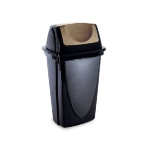CESTO PARA LIXO COM TAMPA BASC ECOB 014 LTS  PR em Pinhalzinho SP