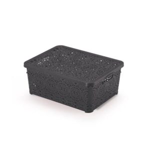 MONTE LIBANO - MINI CAIXA MANDALA PRETA 3,5LTS em Pinhalzinho SP