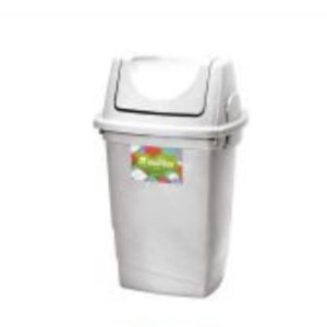 MULTBOX - LIXEIRA BASCUL. PRATA 10 LTS em Pinhalzinho SP