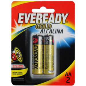 PILHA EVEREADY COM PEQUENO AA+ em Pinhalzinho SP
