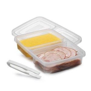 PORTA FRIOS COM PINCA 18X24X5CM 2DIV NITRON