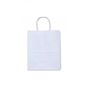 SACOLA PARA PRES. CROMUS BRANC PEQUENO 21,5X15X08CM (PCT COM10) em Pinhalzinho SP