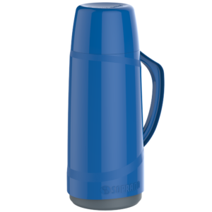 SOPRANO - GARRAFA TÉRMICA CRISTAL 650ML AZUL em Pinhalzinho SP