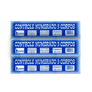 TALÃO TAMOIO PARA TRES CORPOS 50X03 REF:1031 em Pinhalzinho SP