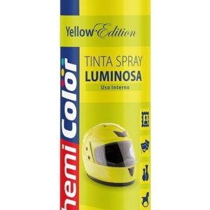 TINTA SPRAY AMARELO LUMINOSO  CHEMI COLOR em Pinhalzinho SP