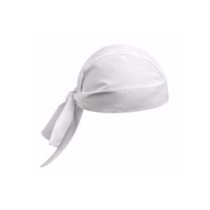 TOUCA TECIDO BANDANA BRANCA