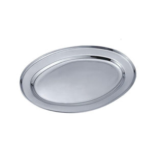TRAVESSA RASA OVAL INOX 25CM INOX em Pinhalzinho SP