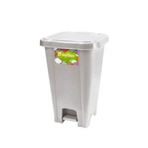 MULTBOX - LIXEIRA PRATA 60 LTS em Pinhalzinho SP