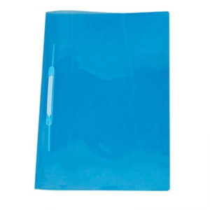 PASTA COM TRILHO PAPEL 324X236MM AZUL DELLO em Pinhalzinho SP